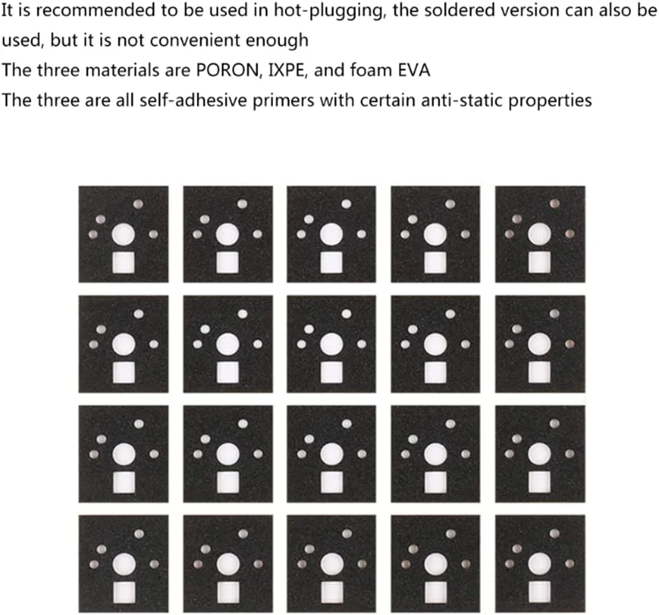 120 Piece Mechanical Keyboard Switch Underpads - Image 6