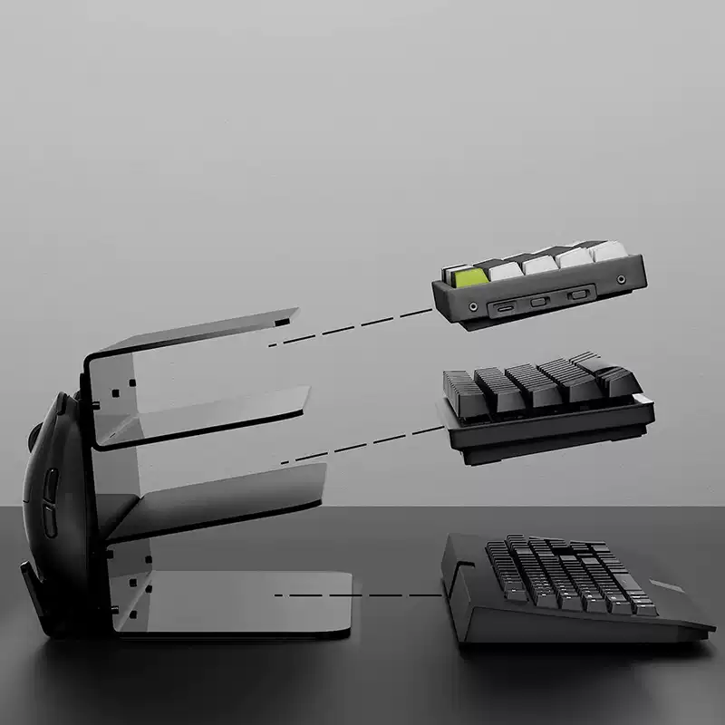 ALIGHTSTONE - Keyboard & Mouse Storage Display Rack - Image 4