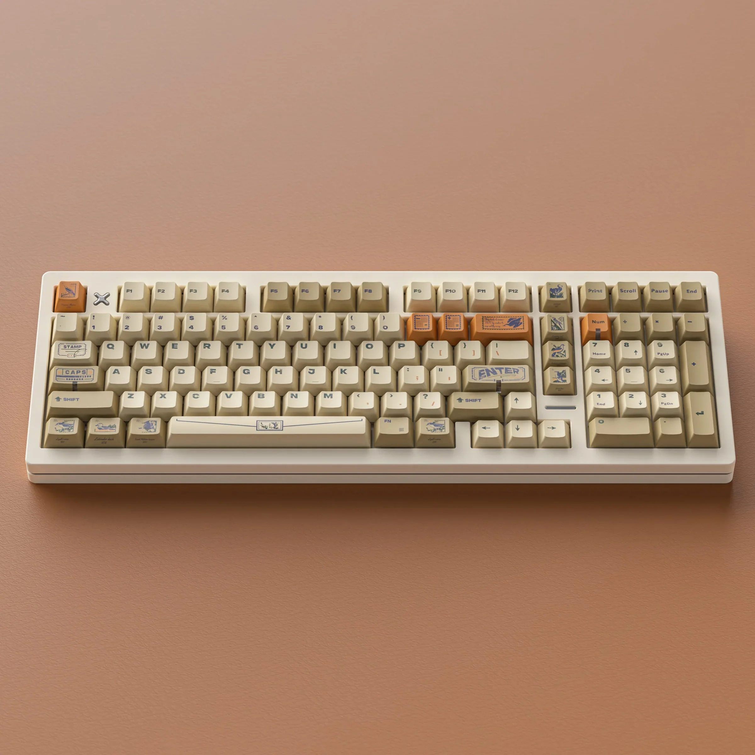 ALOHAKB - Stamp R2 Cherry Profile PBT Dye‑Sub Keycaps Set - Image 15