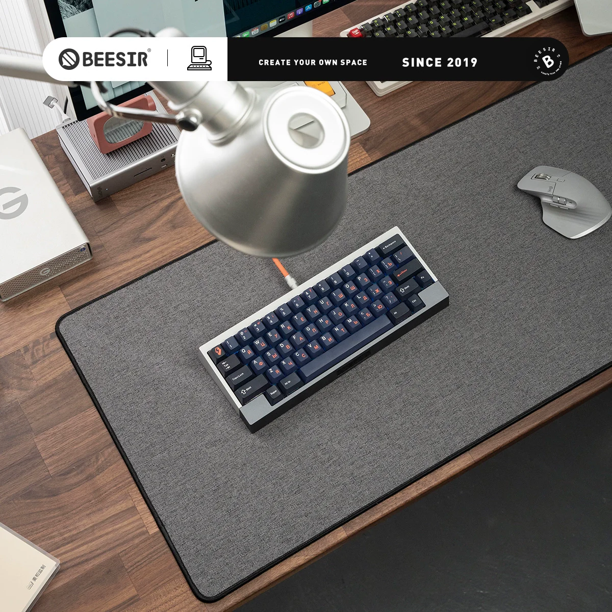BEESIR - Oversized Cotton & Linen Desk Mat - Image 6