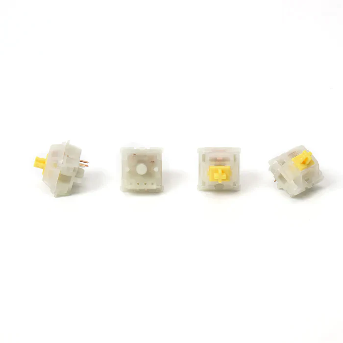 Gateron G Pro 3.0 Milky Yellow Pro Linear Switches - Image 5