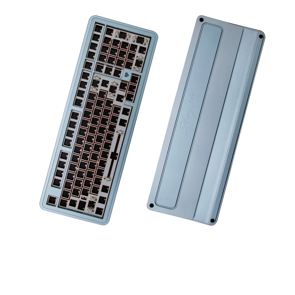 GeekZB - Story100 Aluminum Wireless 100% Mechanical Keyboard - Barebone - Image 19