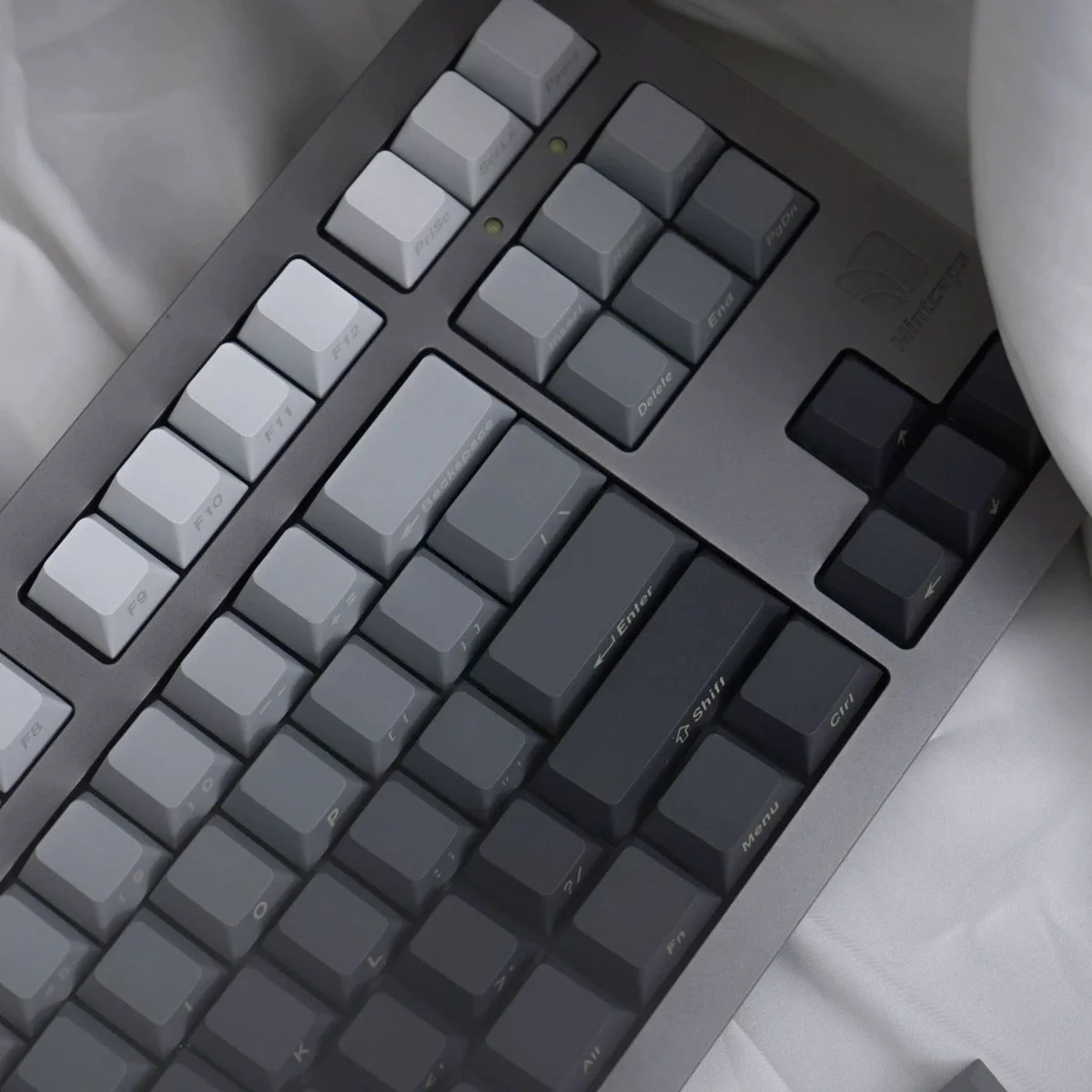 Gradient Side Engraved – 125-Key Cherry Profile ANSI Keycap Set - Image 4
