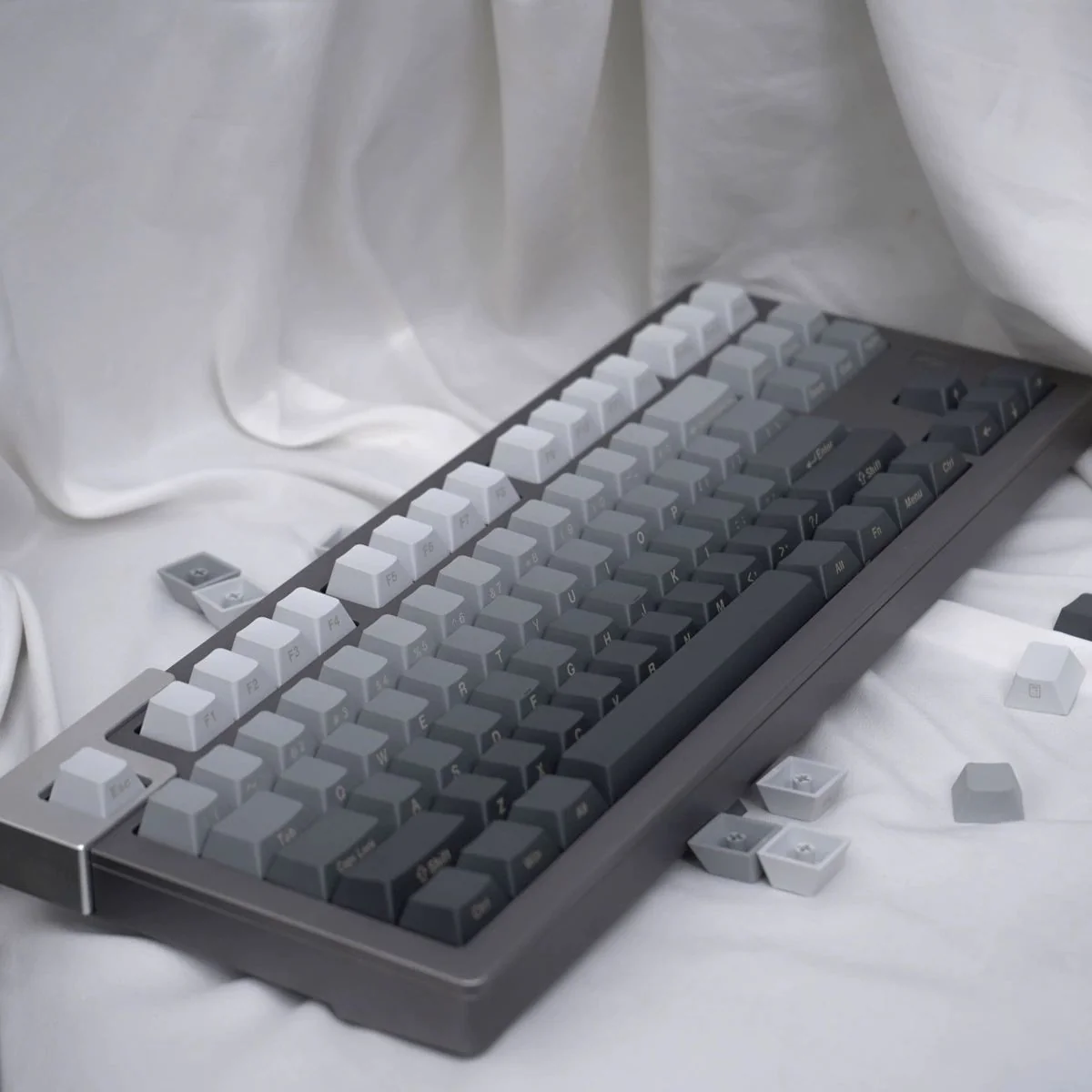 Gradient Side Engraved – 125-Key Cherry Profile ANSI Keycap Set - Image 8