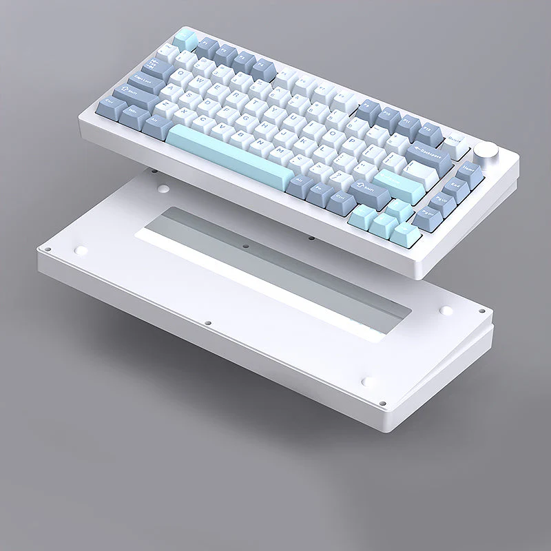 HJS AL75 V2 Aluminum Mechanical Wireless Keyboard Barebone/Assembled - Image 10