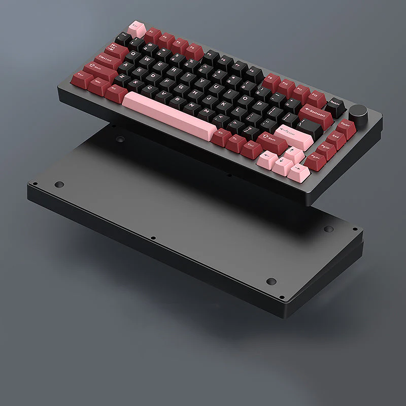 HJS AL75 V2 Aluminum Mechanical Wireless Keyboard Barebone/Assembled - Image 4