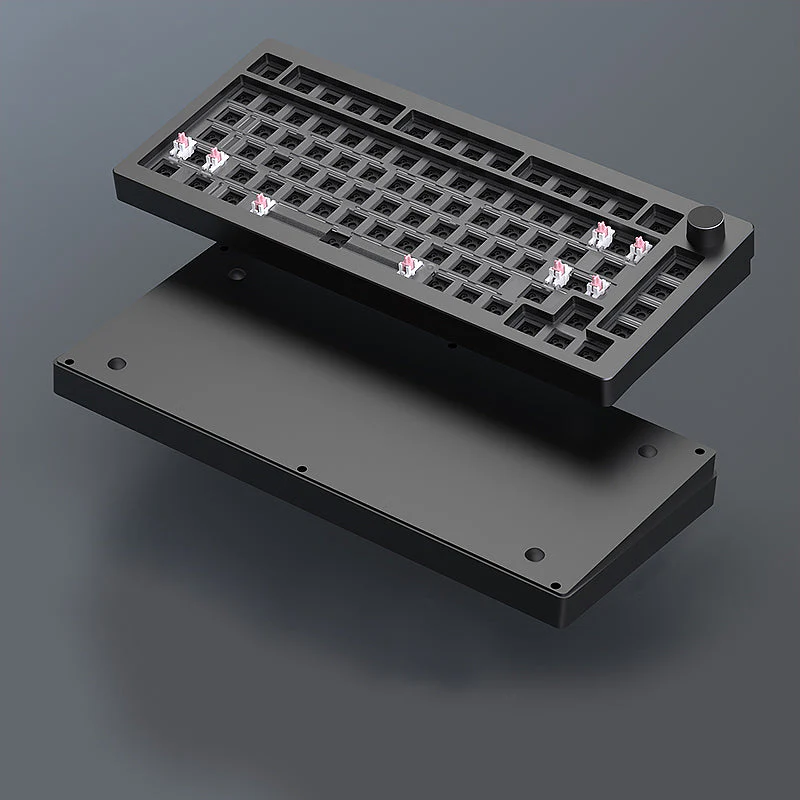 HJS AL75 V2 Aluminum Mechanical Wireless Keyboard Barebone/Assembled - Image 5