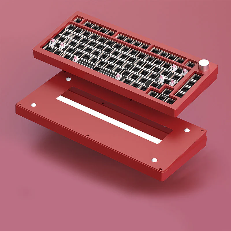 HJS AL75 V2 Aluminum Mechanical Wireless Keyboard Barebone/Assembled - Image 7