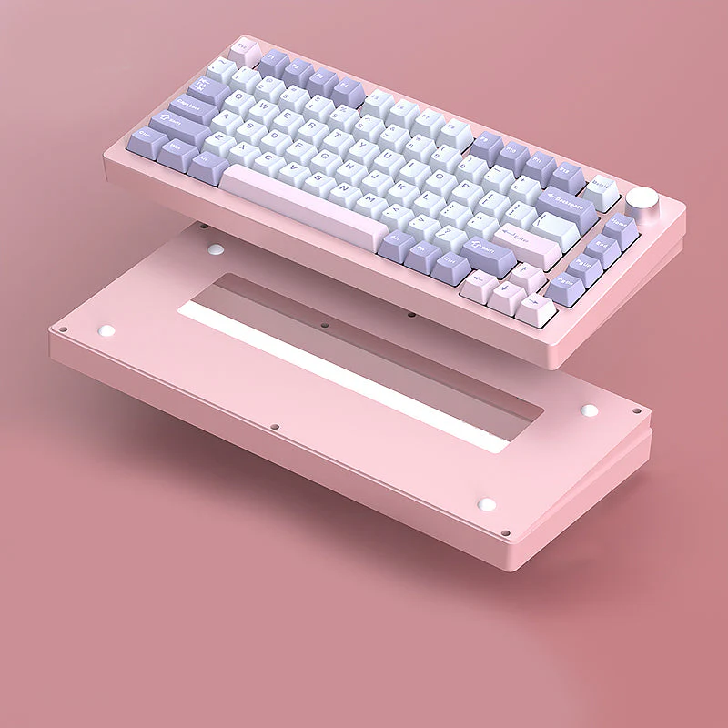 HJS AL75 V2 Aluminum Mechanical Wireless Keyboard Barebone/Assembled - Image 9