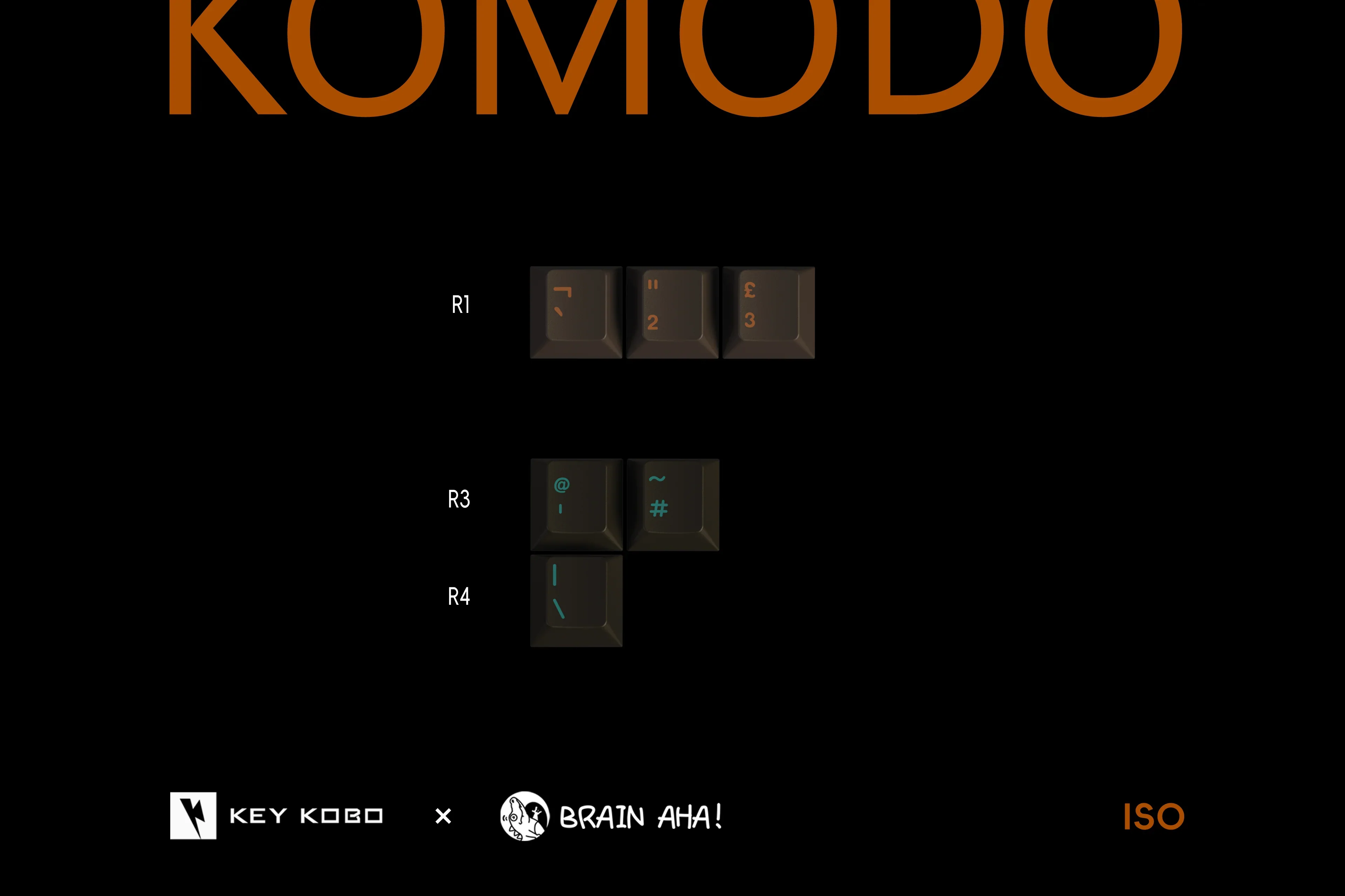 Keykobo - Komodo ABS Double‑Shot Keycap Set - Image 12