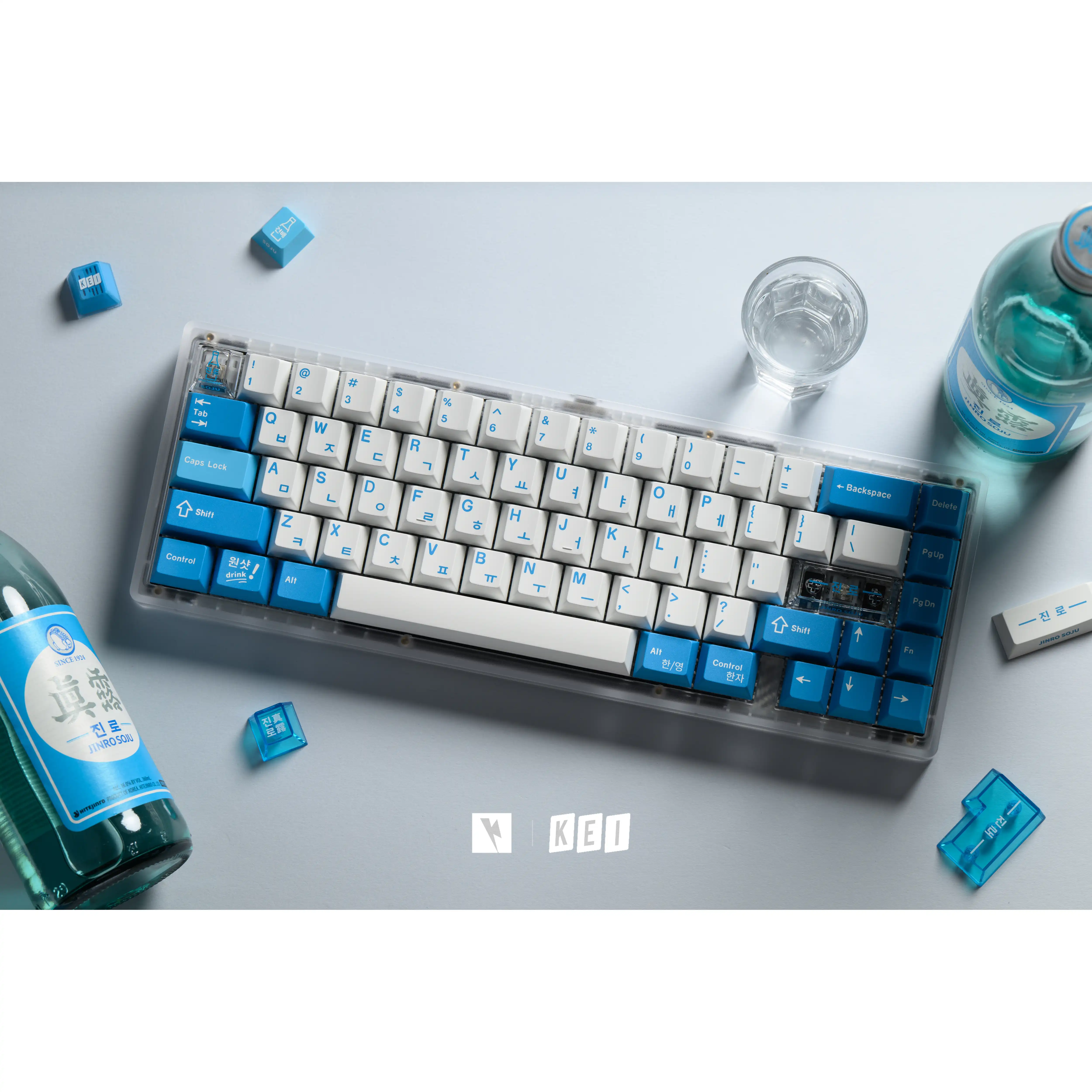 Keykobo - Soju Blue R2 Keycap Set - Image 12