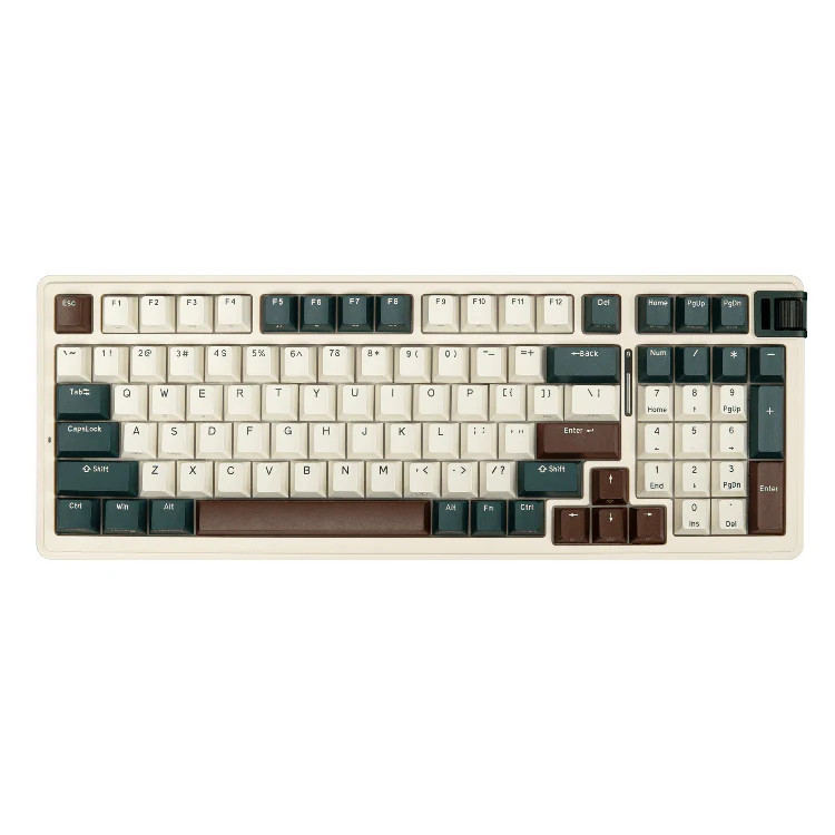 KZZI K98 Retro Gaming Office Mechanical Keyboard – 98% Layout - Image 3
