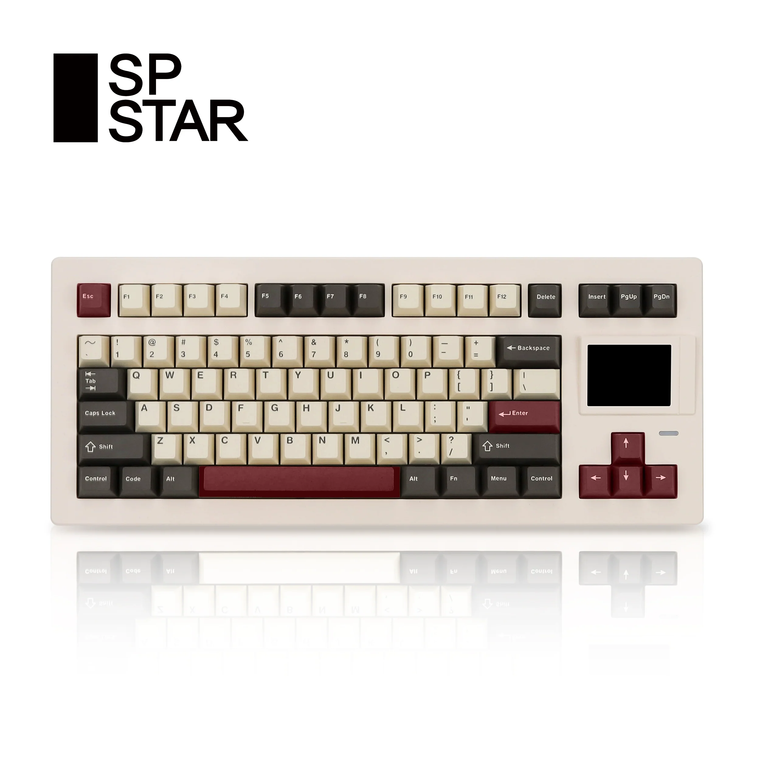 SP Star - D82 Pro+ V2 Mechanical Keyboard with LCD Screen - Image 11