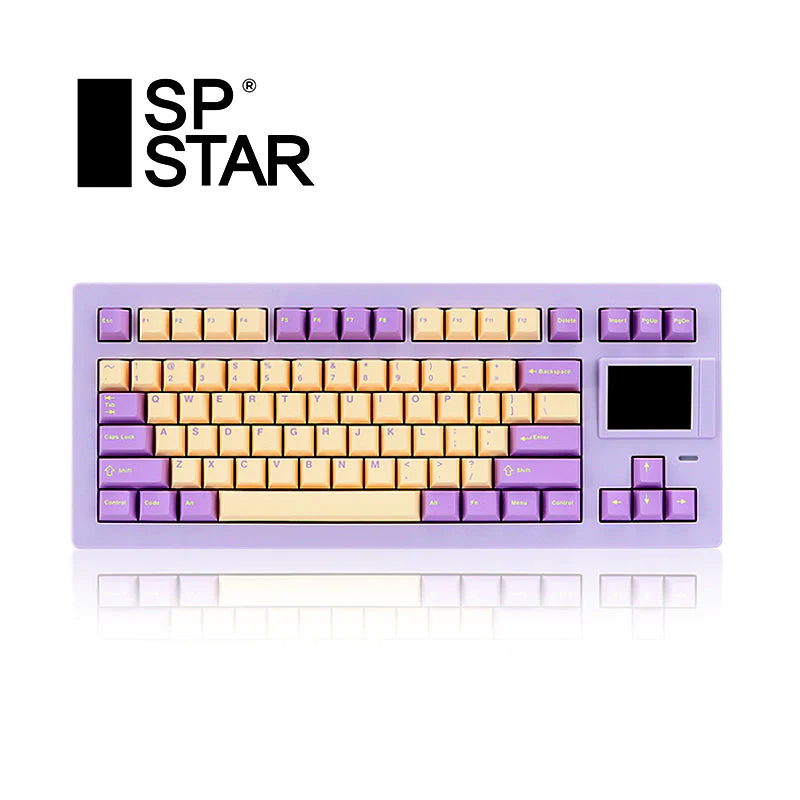 SP Star - D82 Pro+ V2 Mechanical Keyboard with LCD Screen - Image 7
