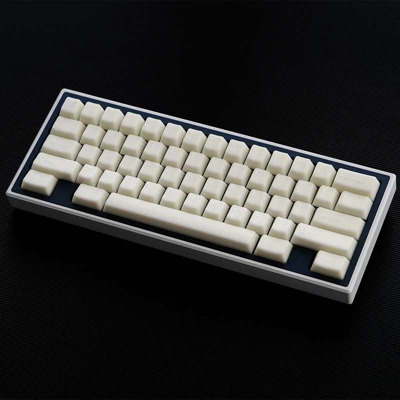 White Marble - 114/154 PBT+ABS ANSI/ISO Keycap Set - Image 3